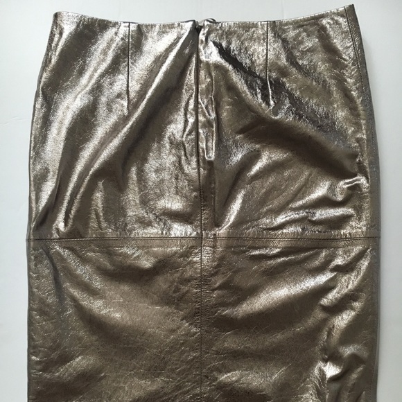 H&M Metallic Pencil Skirt - Picture 2 of 5